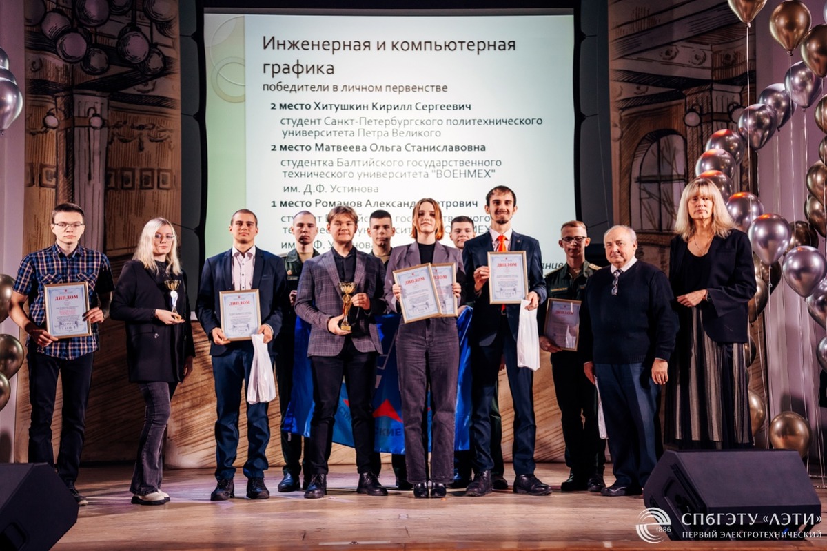 В ЛЭТИ наградили победителей и призеров региональных студенческих олимпиад