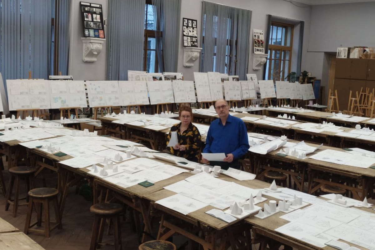 Изображение: Итоговый просмотр: Инженерная геометрия