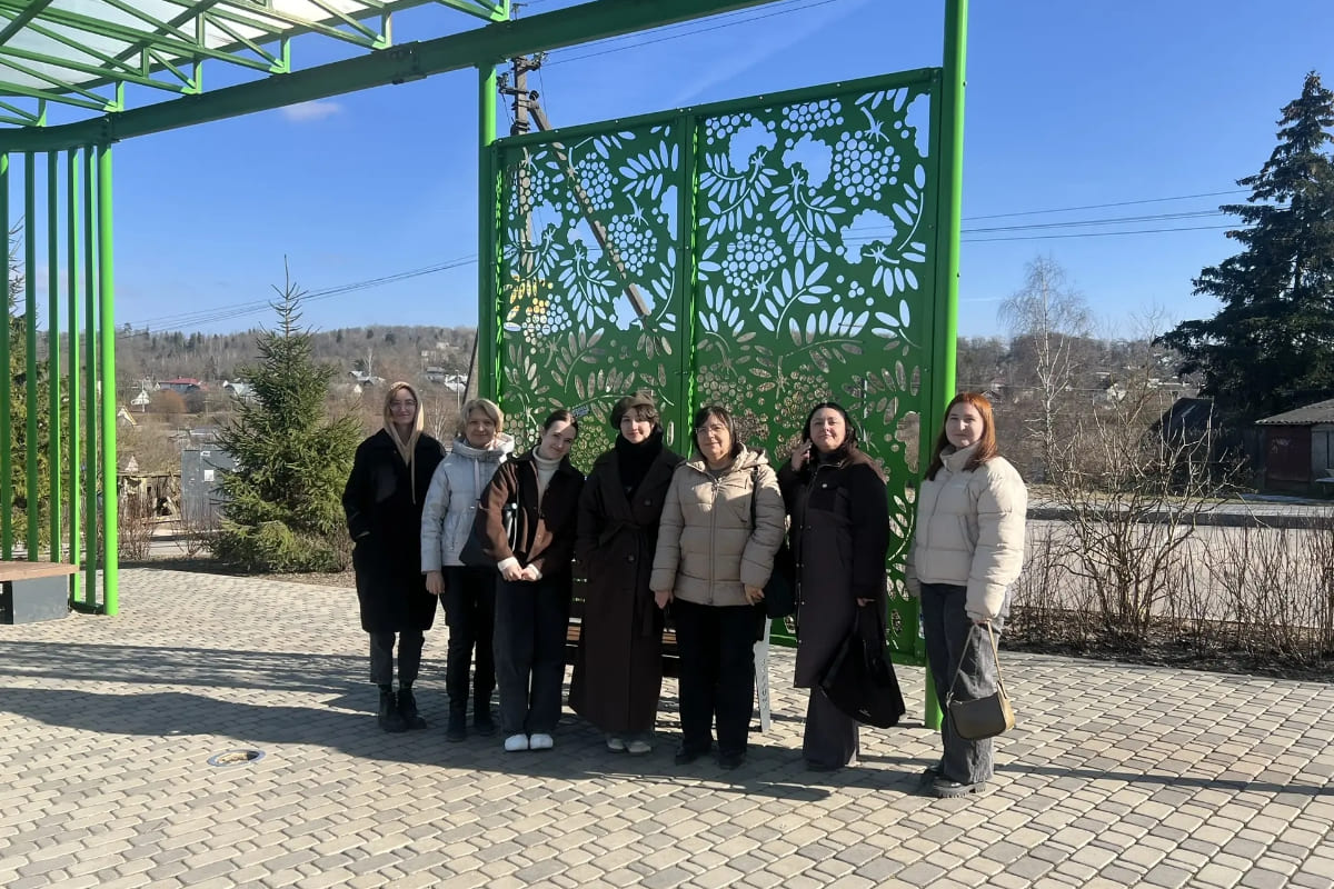 Представители Высшей школы дизайна и архитектуры посетили Виллозское муниципальное образование